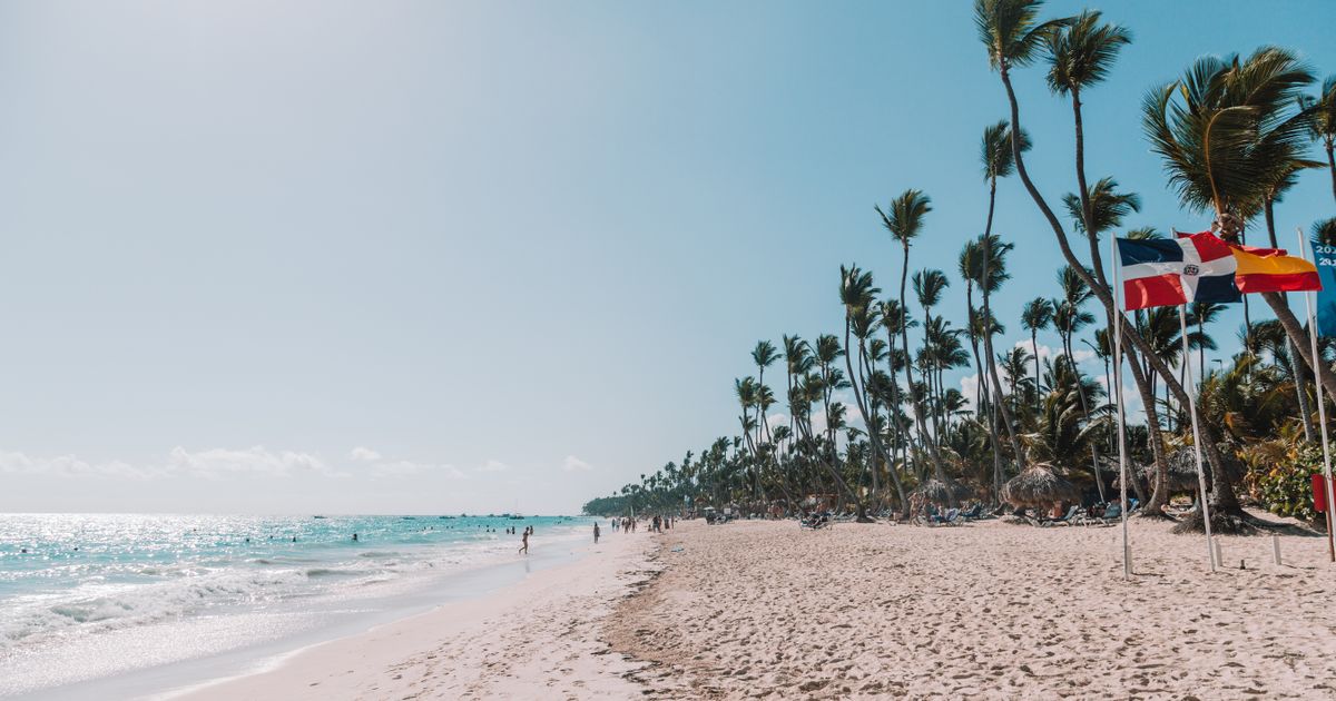 Bávaro Beach resort strip, Punta Cana