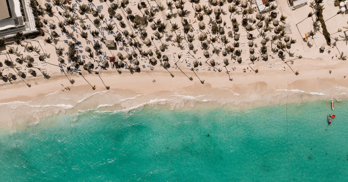 Bayahibe fishing village and beach near La Romana